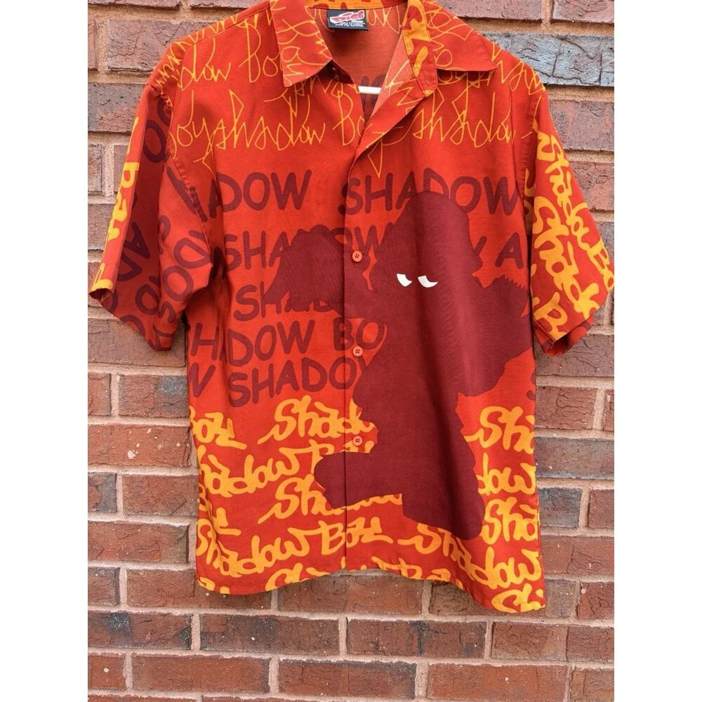 DISS Brand Urban Shadow Boy Men's XL All Over Print AOP Dress Shirt